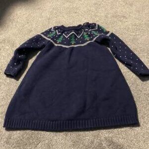 Hanna Andersson sweater dress size 2T